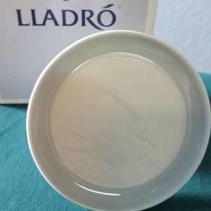 Retired Lladro 1993 Miniature Duck Glazed Porcelain Plate
